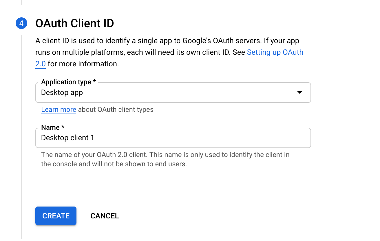 OAuth Client ID